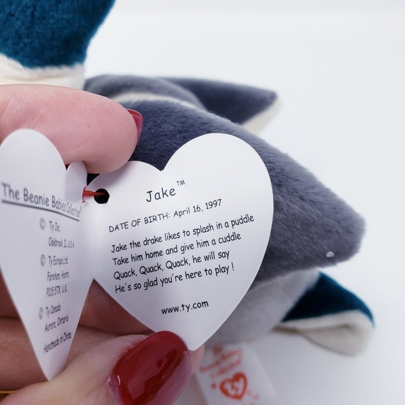 Collectable "Jake" Ty Beanie Babies! Vintage with Tags - Picture 4 of 7